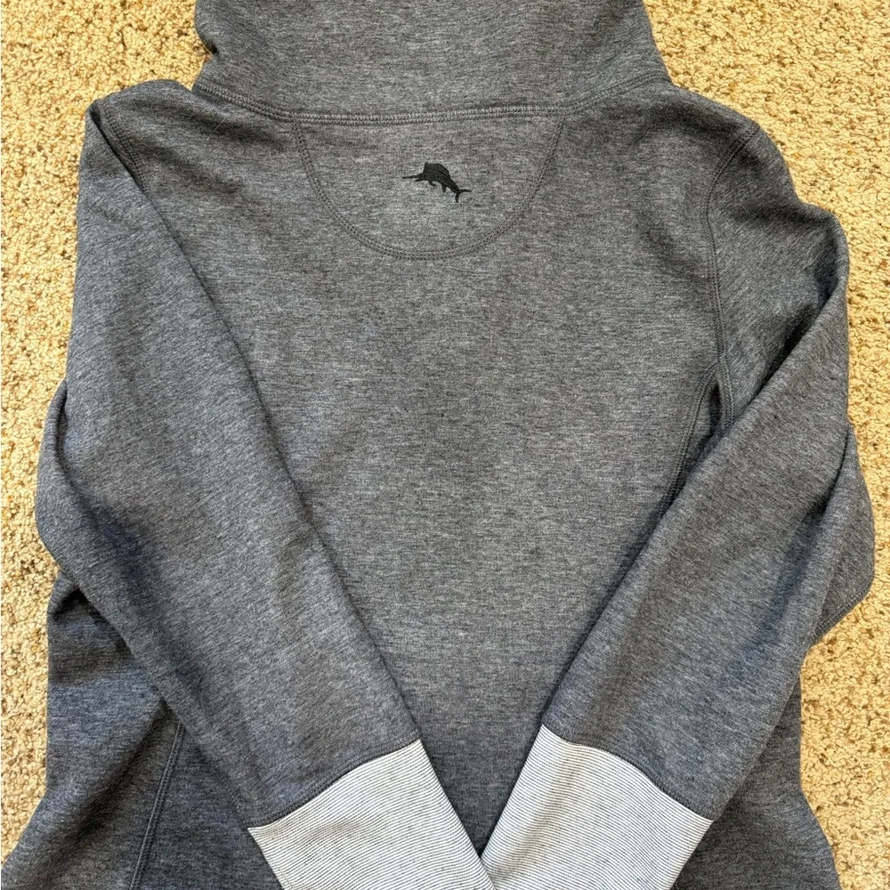 Tommy Bahama Gray Zip-Up Hoodie - Picture 5 of 5
